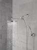 Adjustable Raincan Shower Head with Hand Shower
