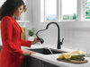 Single Handle Pull-Down Touch<sub>2</sub>O® Technology Kitchen Faucet with Touchless Technology