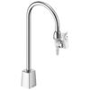 Deck-mount Pure Water Faucet with Gooseneck Spout