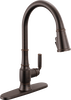 Llave de una manija con tubo de salida deslizable para cocina