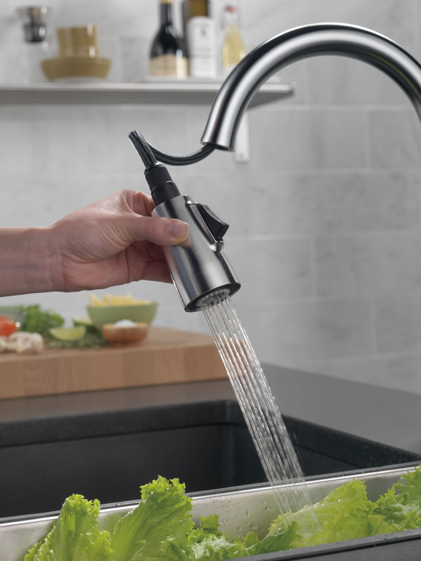 Llave para cocina monomando extensible (producto recertificado), imagen 8