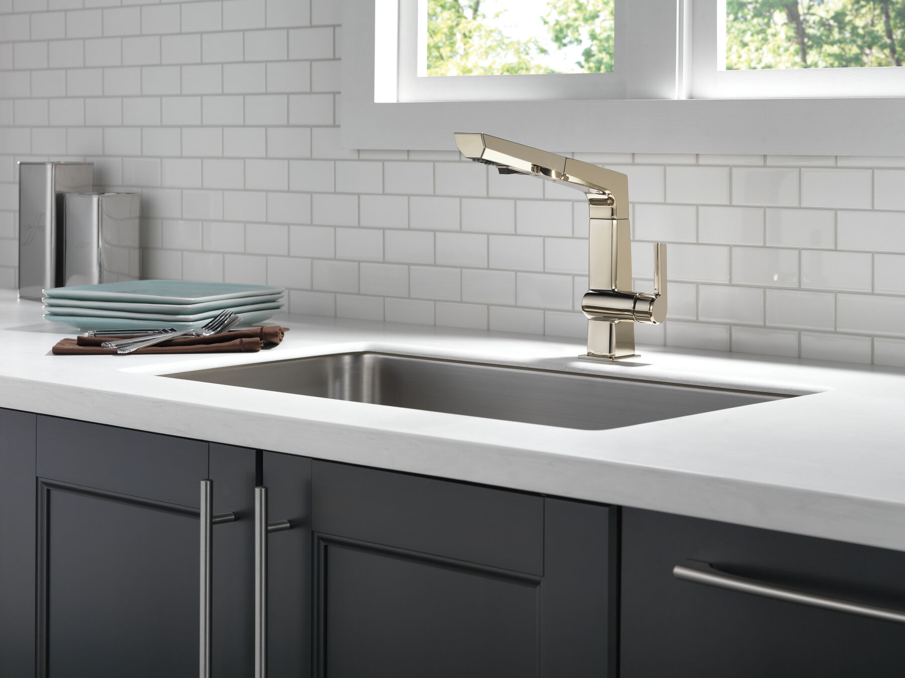 Llave para cocina monomando desplegable, imagen 11