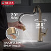 Single Handle Pull-Down Bar/Prep Faucet with Touch<sub>2</sub>O® Technology