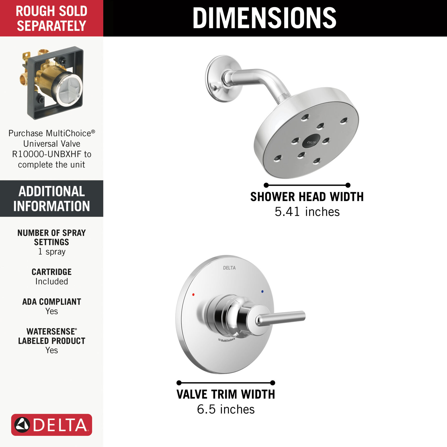 Terminación de ducha Monitor® serie 14 con tecnología H<sub>2</sub>Okinetic®, imagen 21