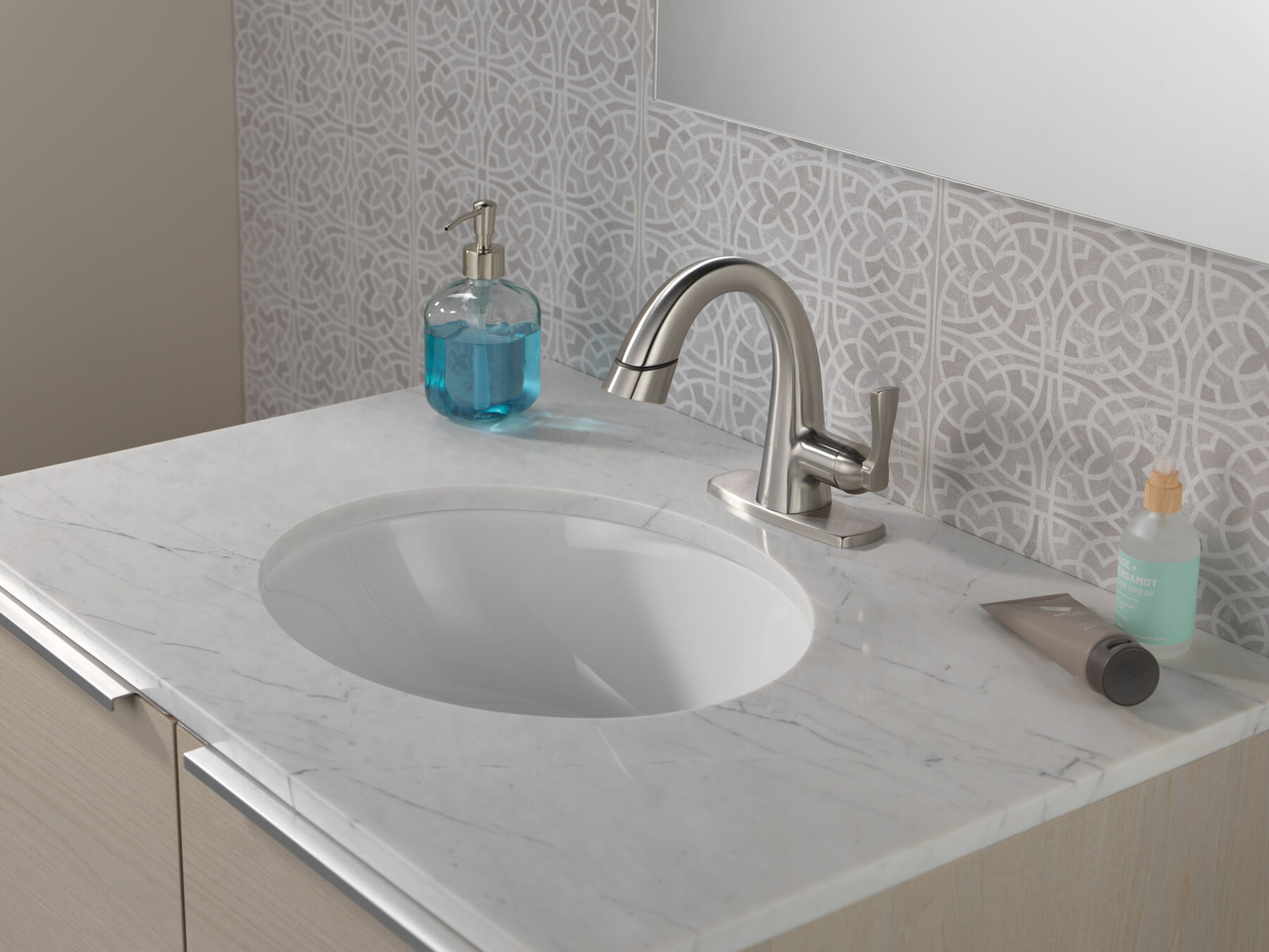 Llave para baño extensible de una manija Stryke®, imagen 3