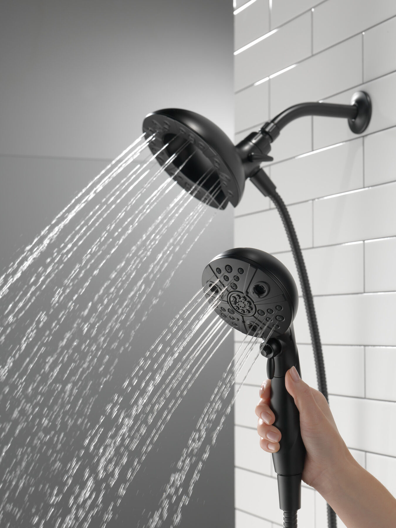 Ducha dos en uno H2Okinetic® In2ition® de 5 funciones, imagen 8
