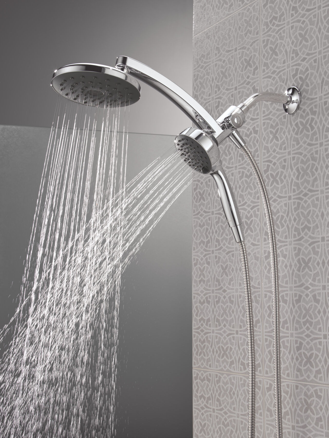 PivotPro™ 3-in-1 Combination Shower with TouchClean® Spray Face, image 23