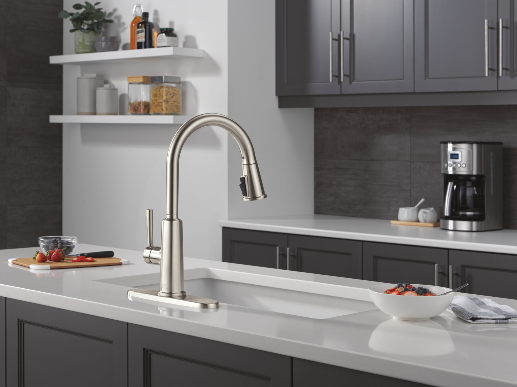 Llave para cocina monomando extensible, imagen 2
