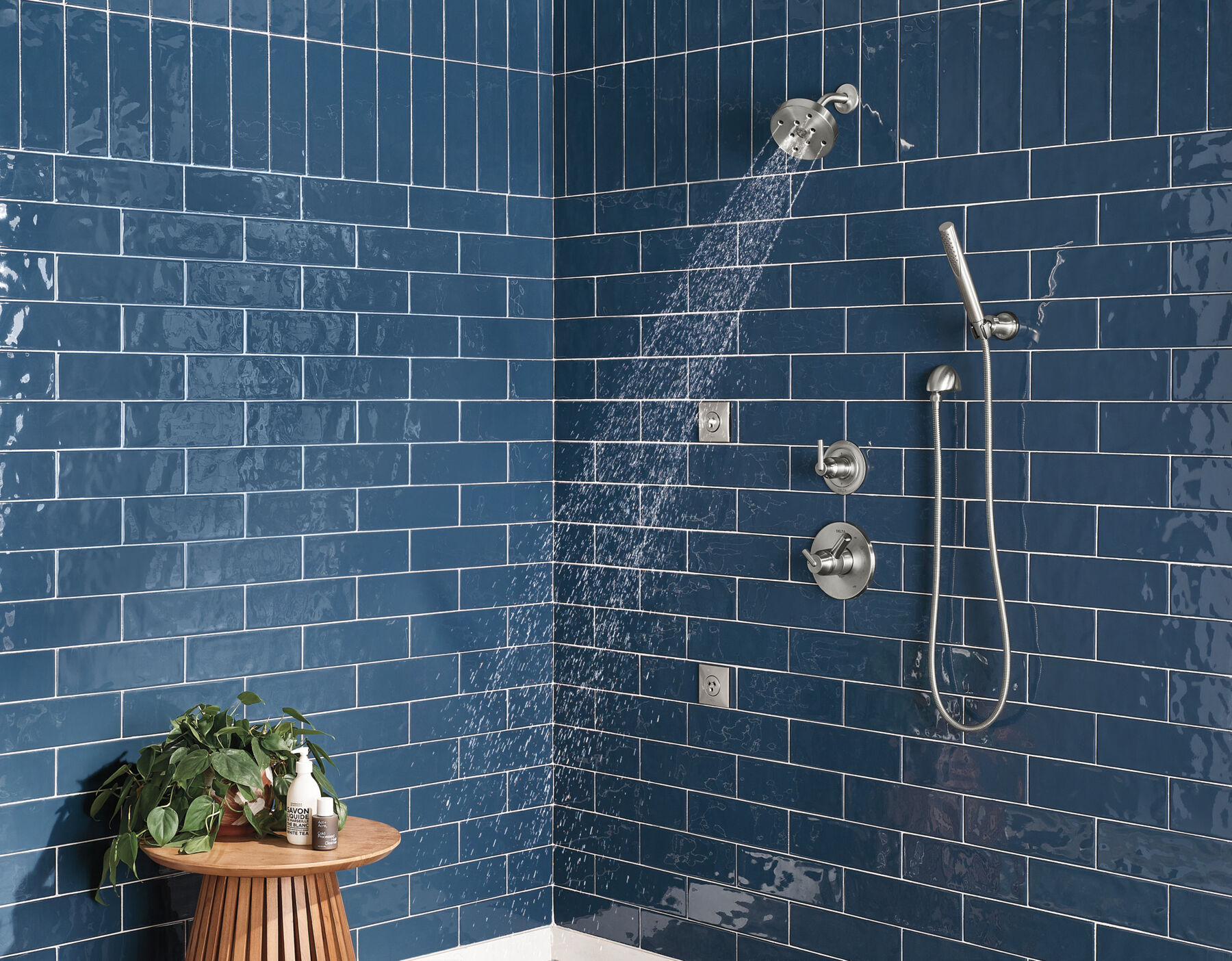 Ducha manual premium para montaje en pared ajustable de una sola función, imagen 35