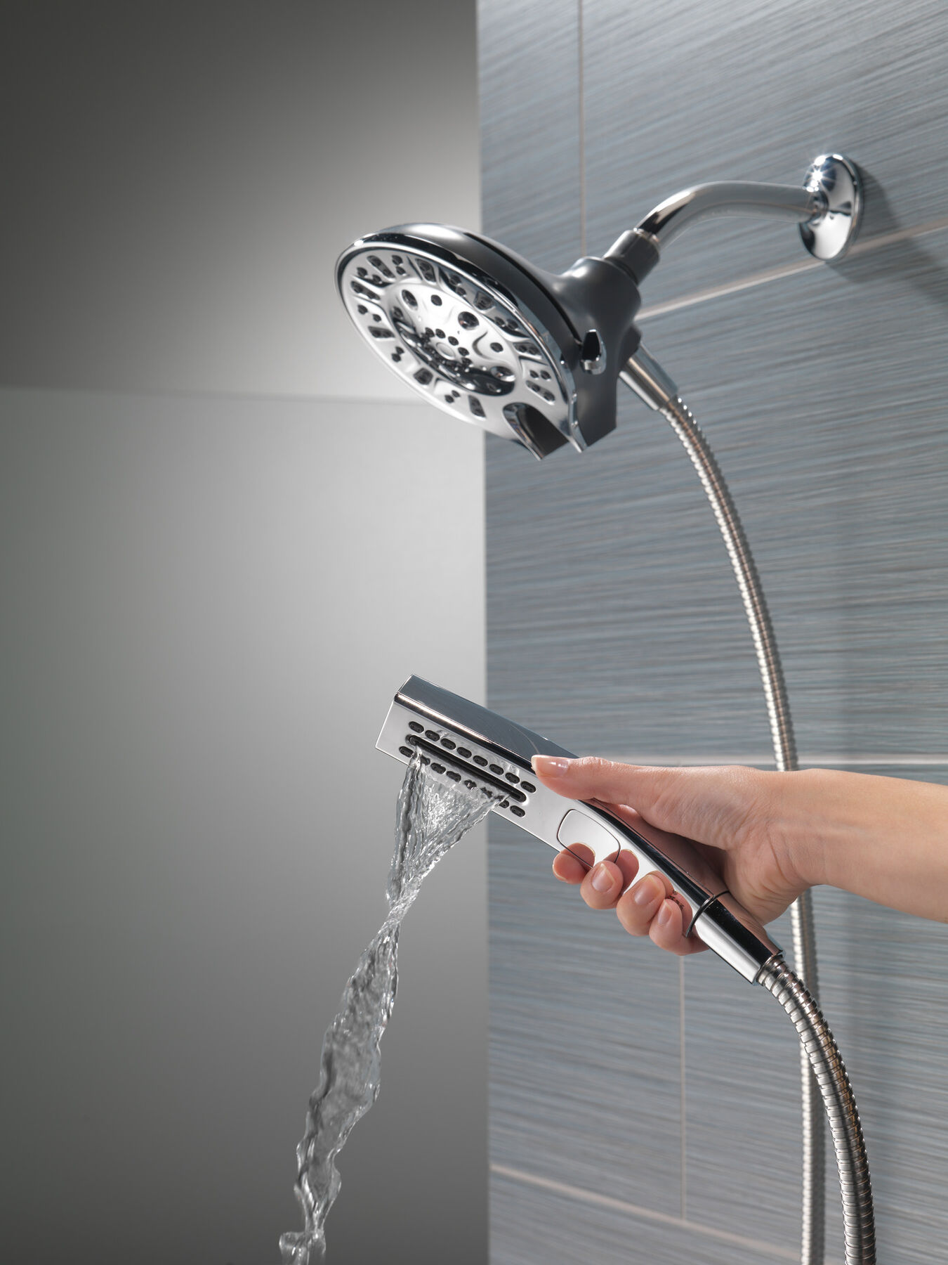 Ducha dos en uno H2Okinetic® In2ition® de 5 funciones, imagen 13