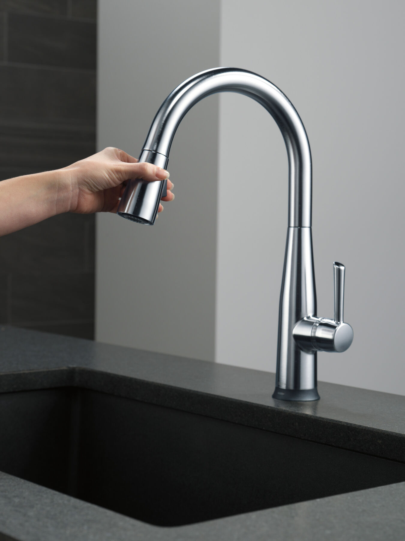 VoiceIQ® Single Handle Pull-Down Faucet with Touch<sub>2</sub>O® Technology, image 12