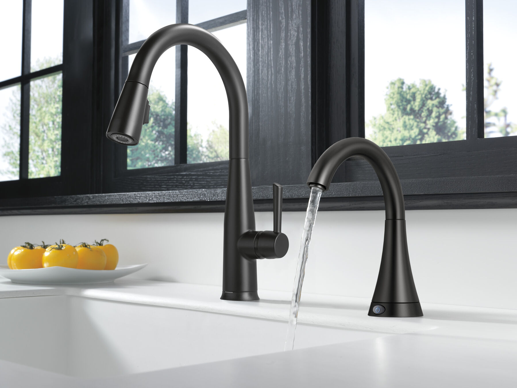 Llave para cocina monomando extensible con tecnología Touch<sub>2</sub>O®, imagen 7