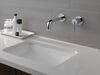 Terminación de llave para baño monomando para montaje en pared