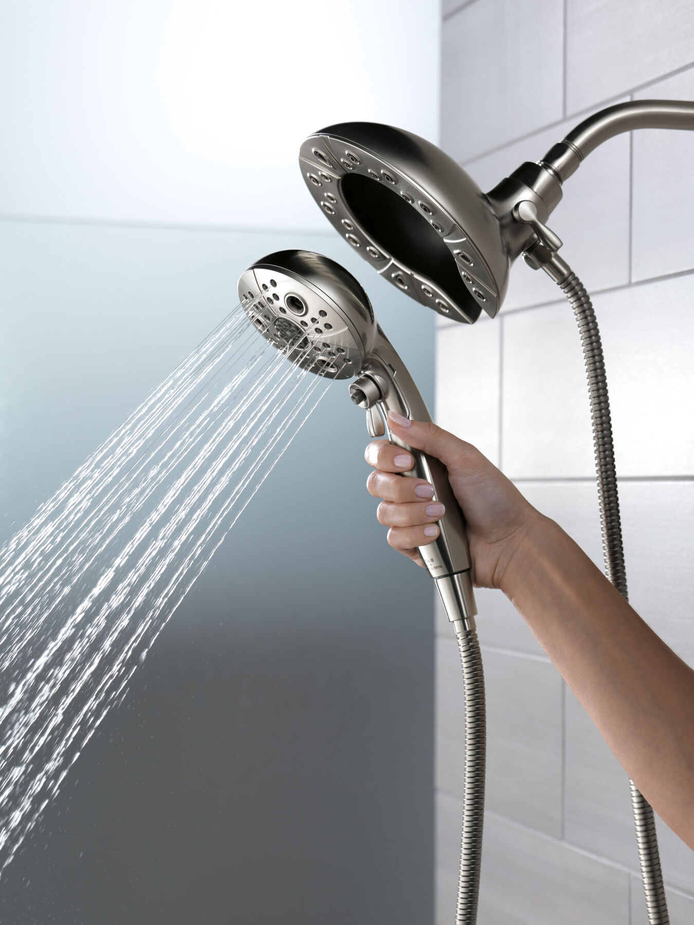 Ducha dos en uno H2Okinetic® de 5 funciones, imagen 1