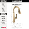 Single Handle Pull-Down Bar/Prep Faucet (Recertified)