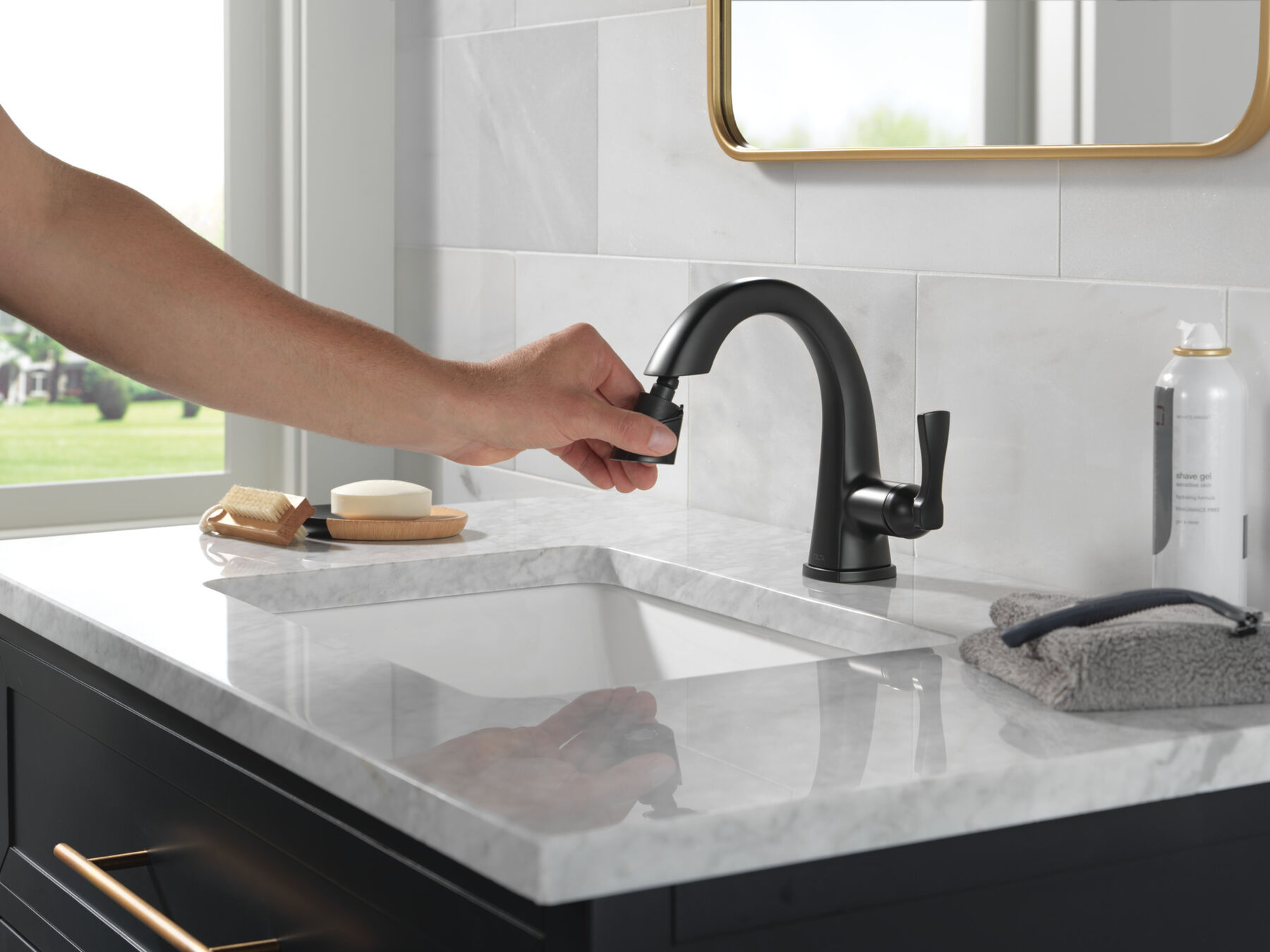 Llave para baño extensible de una manija Stryke®, imagen 5