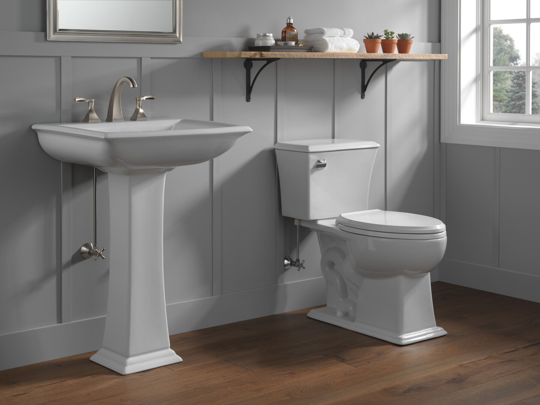 Llave para baño de extensión con dos manijas, imagen 9