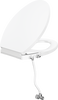 Asiento de bidé manual alargado