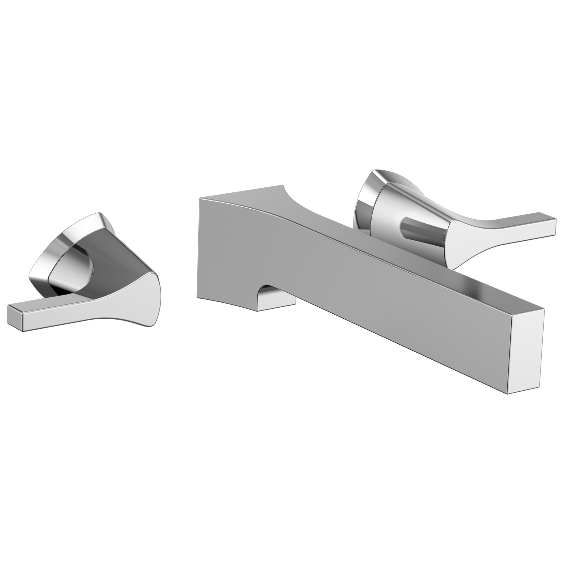 Accesorio para llave para baño de dos manijas de montaje en pared
