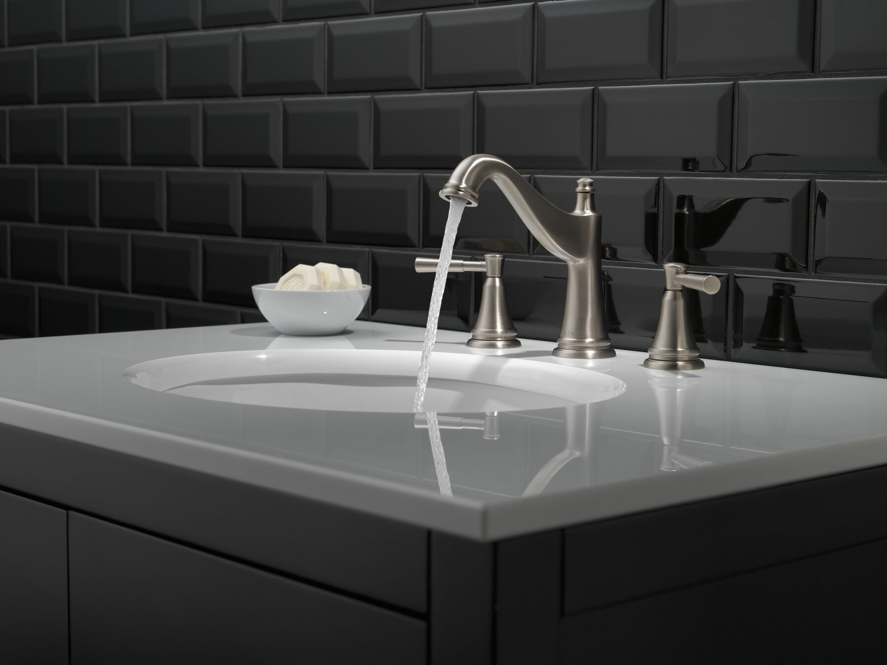 Llave para baño de extensión con dos manijas, imagen 3