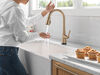 Single Handle Pull-Down Touch<sub>2</sub>O® Technology Kitchen Faucet with Touchless Technology