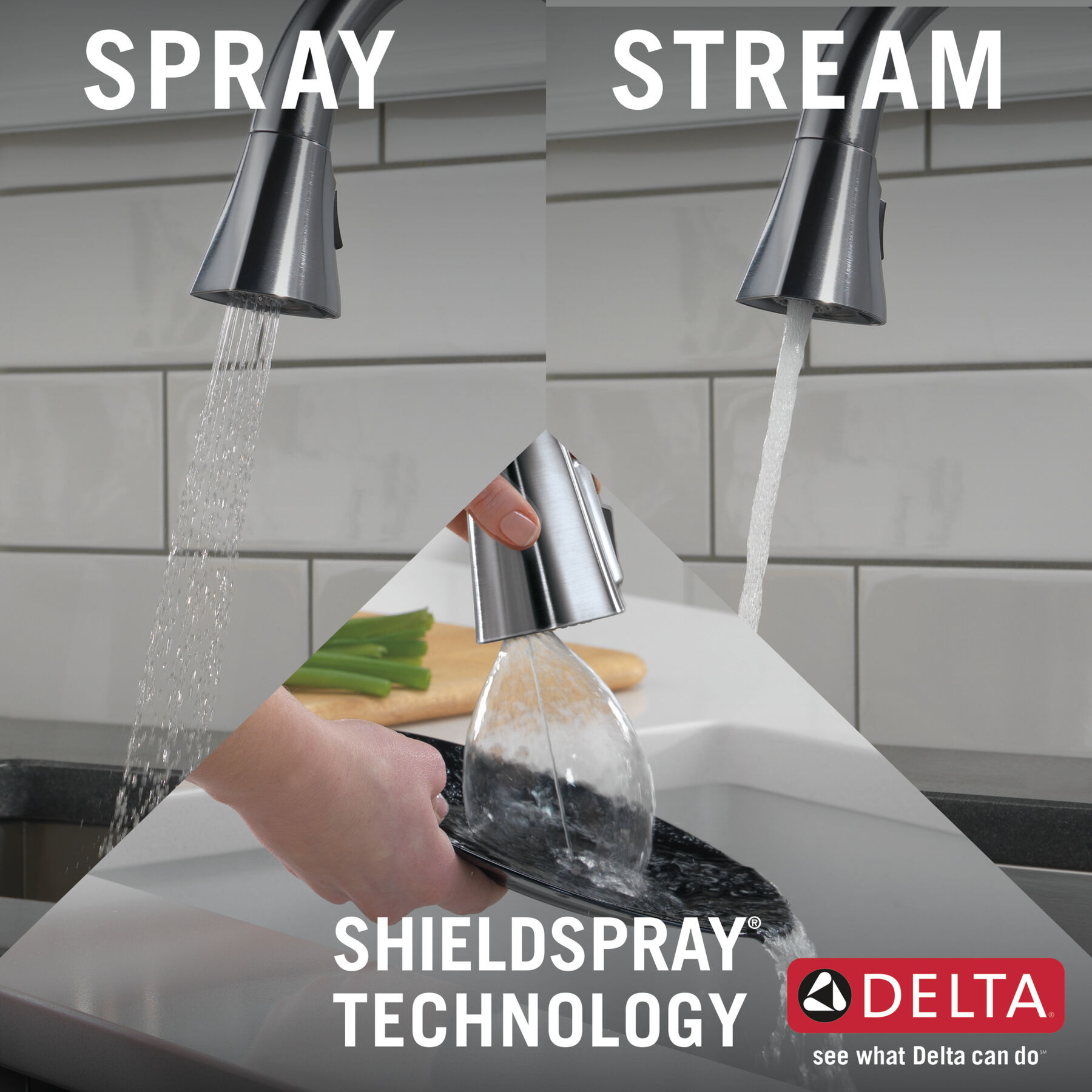 Llave para cocina monomando extensible con tecnología ShieldSpray® (producto recertificado), imagen 8