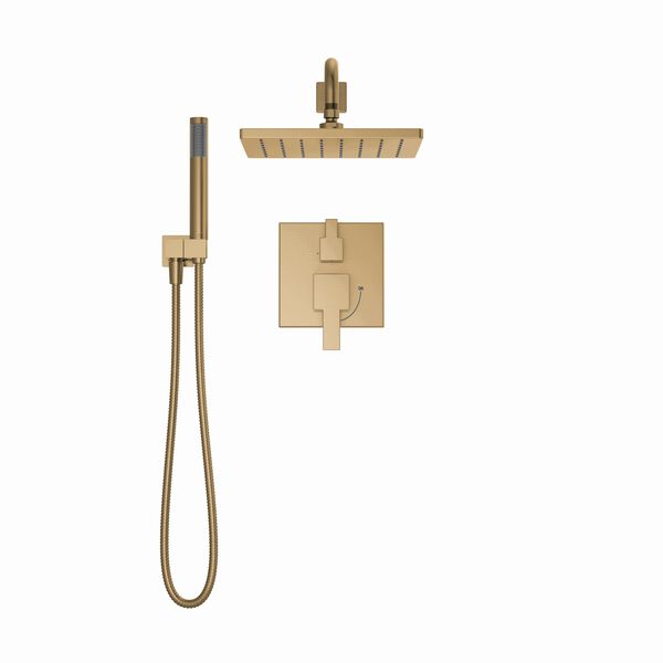 Raincan Shower Rough & Trim w/ HS 1L 14S (Recertified)