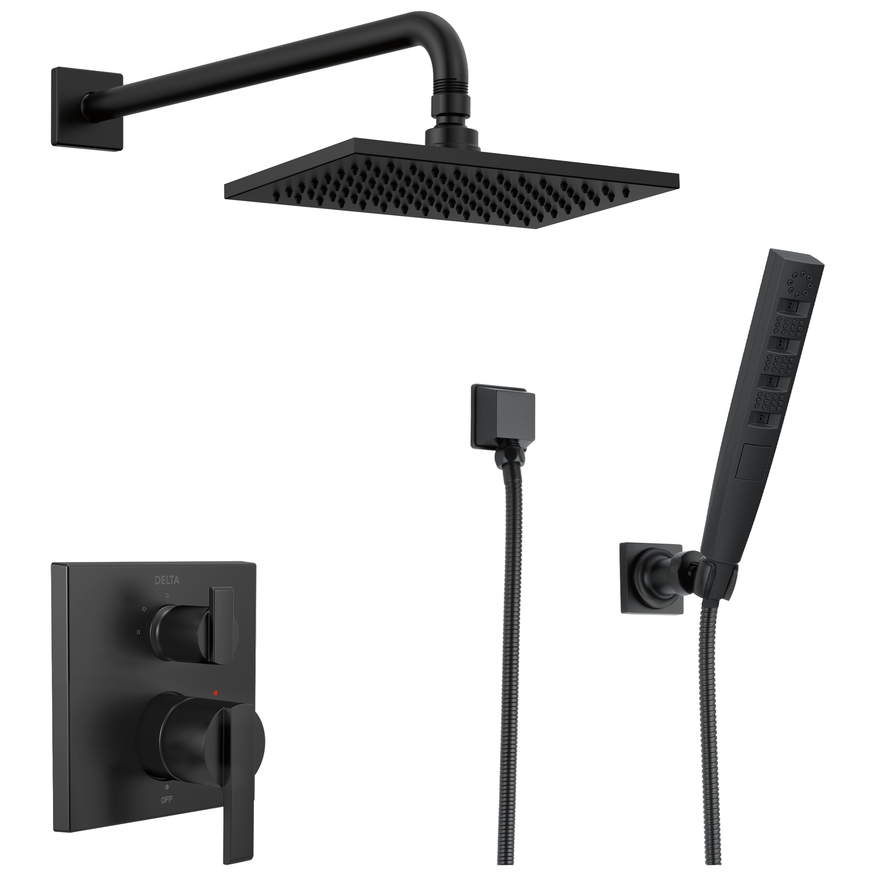 3-Setting Custom Shower Bundle with Raincan - 14 Series