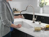 Single Handle Pull-Down Kitchen Faucet with Soap Dispenser and Touch<sub>2</sub>O® Technology