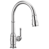 Llave de una manija con tubo de salida deslizable para cocina