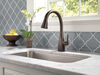 Llave para cocina monomando extensible con tecnologías Touch<sub>2</sub>O® y ShieldSpray®