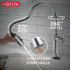Touch<sub>2</sub>O® Technology Kitchen Faucet with Touchless Technology