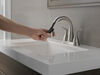 Llave para baño extensible de combinación de dos manijas