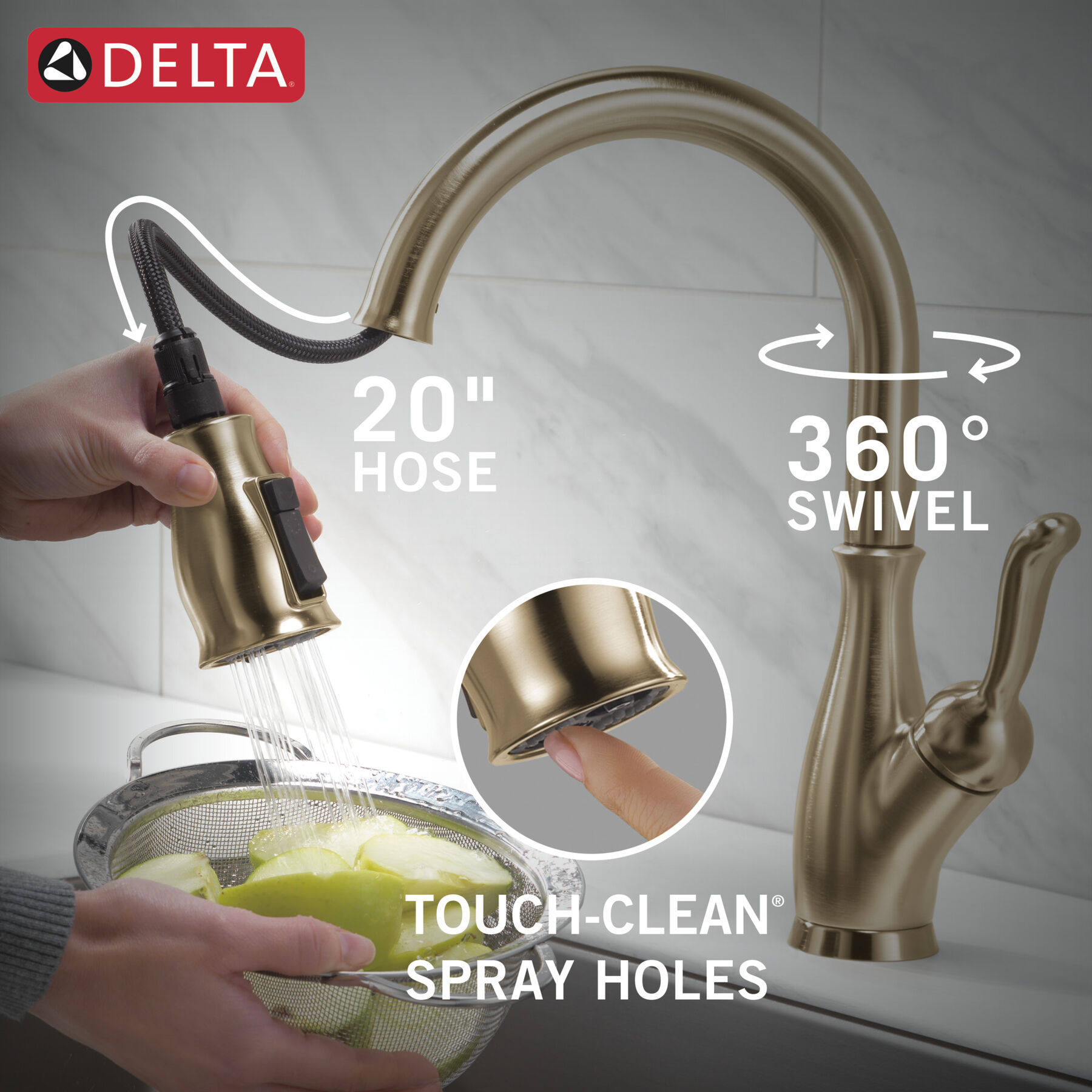 Pull-Down Kitchen 1L with Soap Disp Bundle, image 5