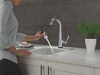 Llave para barra/preparación de alimentos Touch2O® con tecnología Touchless