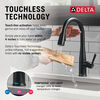 VoiceIQ® Single Handle Pull-Down Faucet with Touch<sub>2</sub>O® Technology