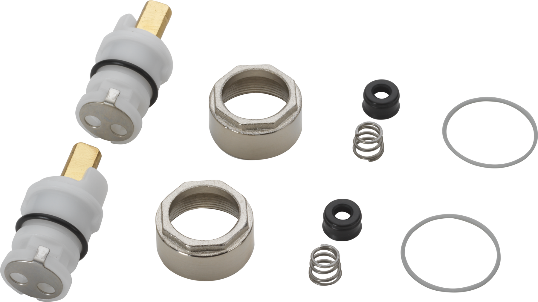 Stem Unit Assembly, Seat and Spring, Bonnet Nut & Washer, image 3