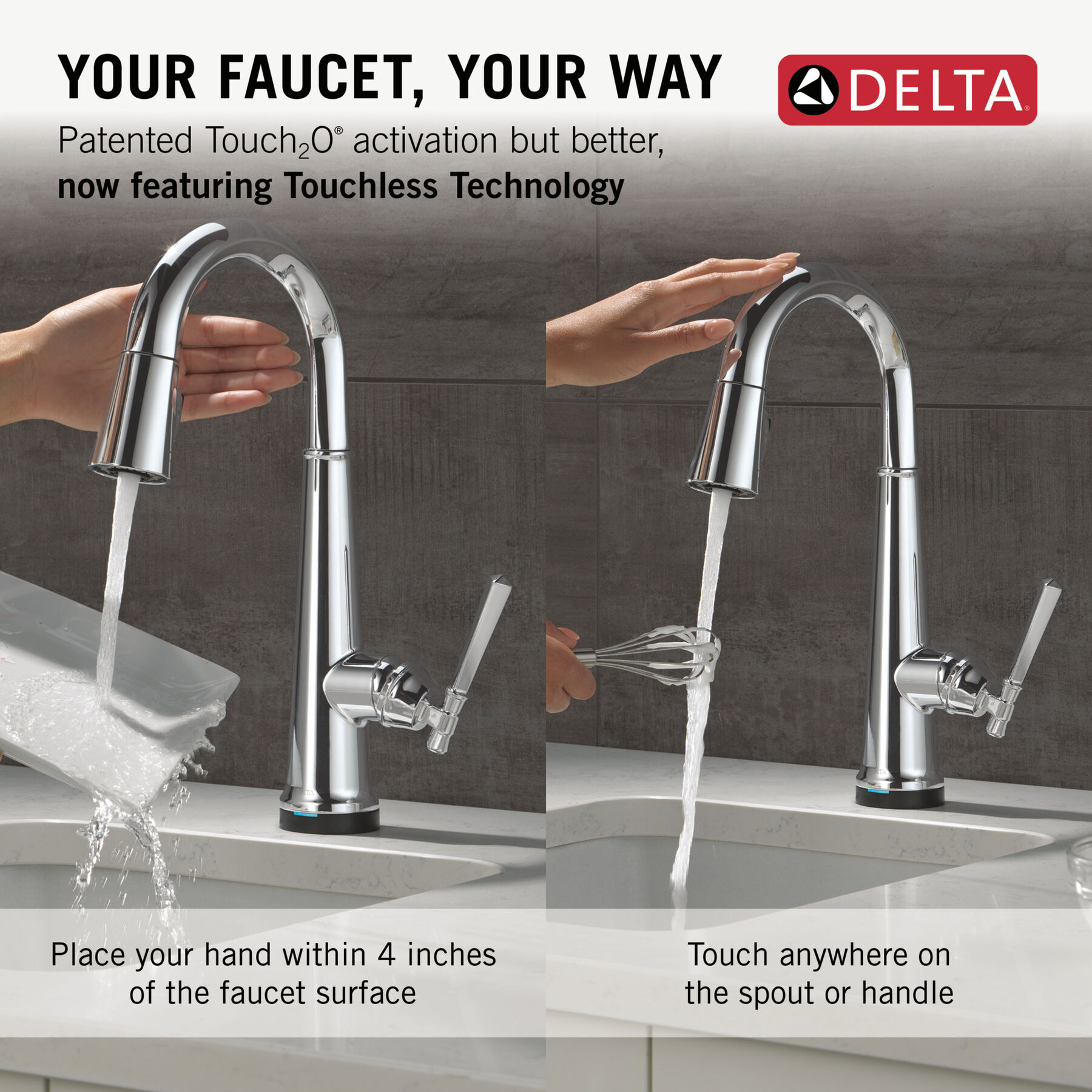 Touch2O® Bar / Prep Faucet with Touchless Technology, image 9