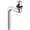 Cast Offset Lavatory Waste with Open Grid Strainer