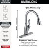 VoiceIQ® Kitchen Faucet with Touch<sub>2</sub>O® Technology with Touchless Technology