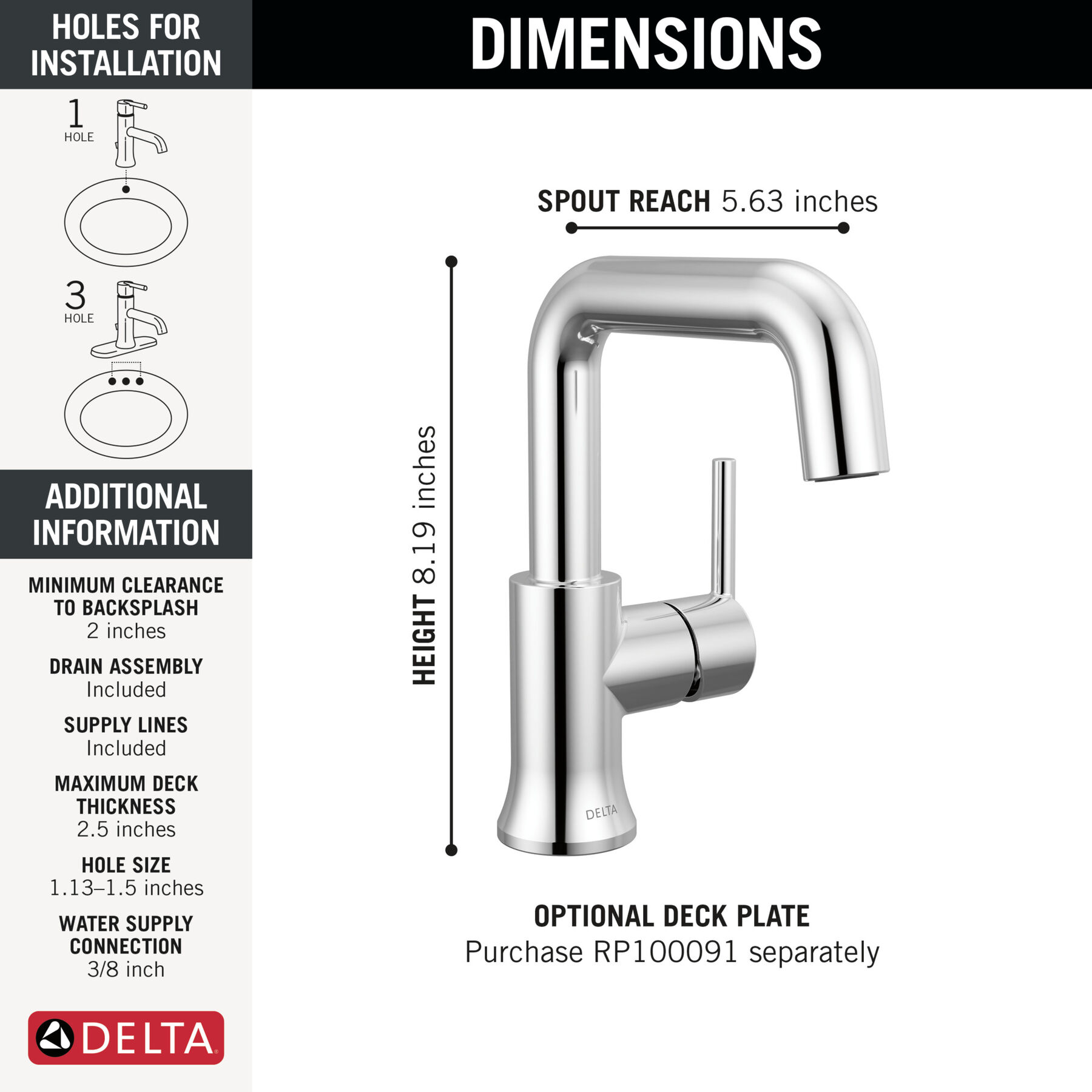 Llave para baño monomando, imagen 1