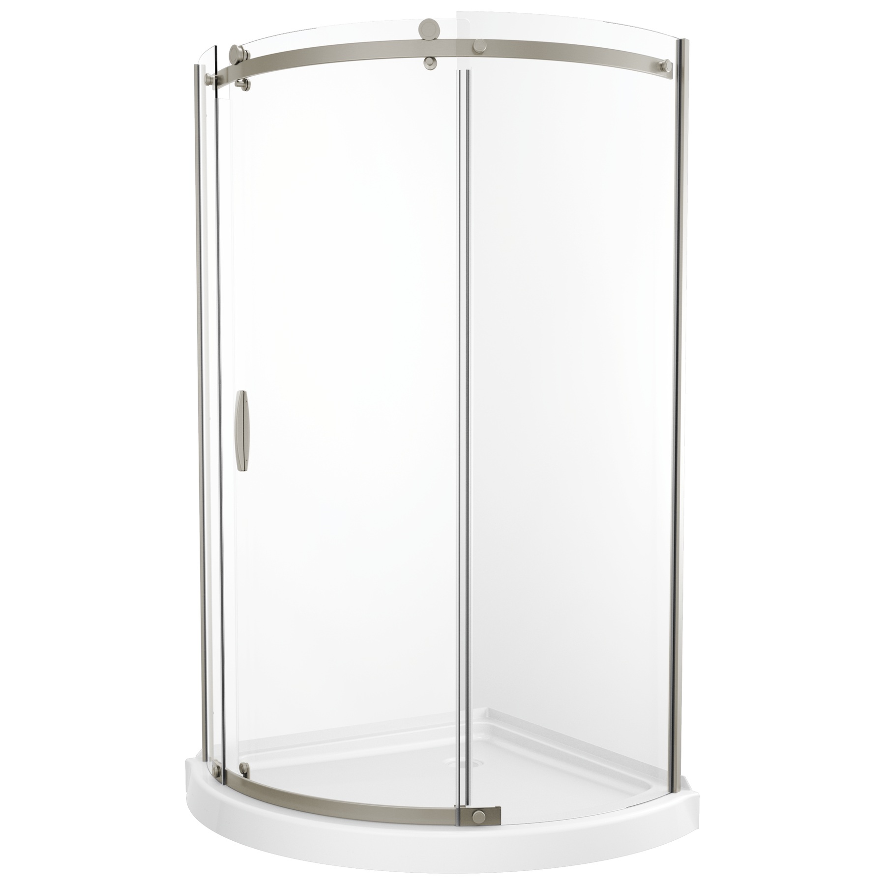 38x38 Corner Shower Bundle - Round