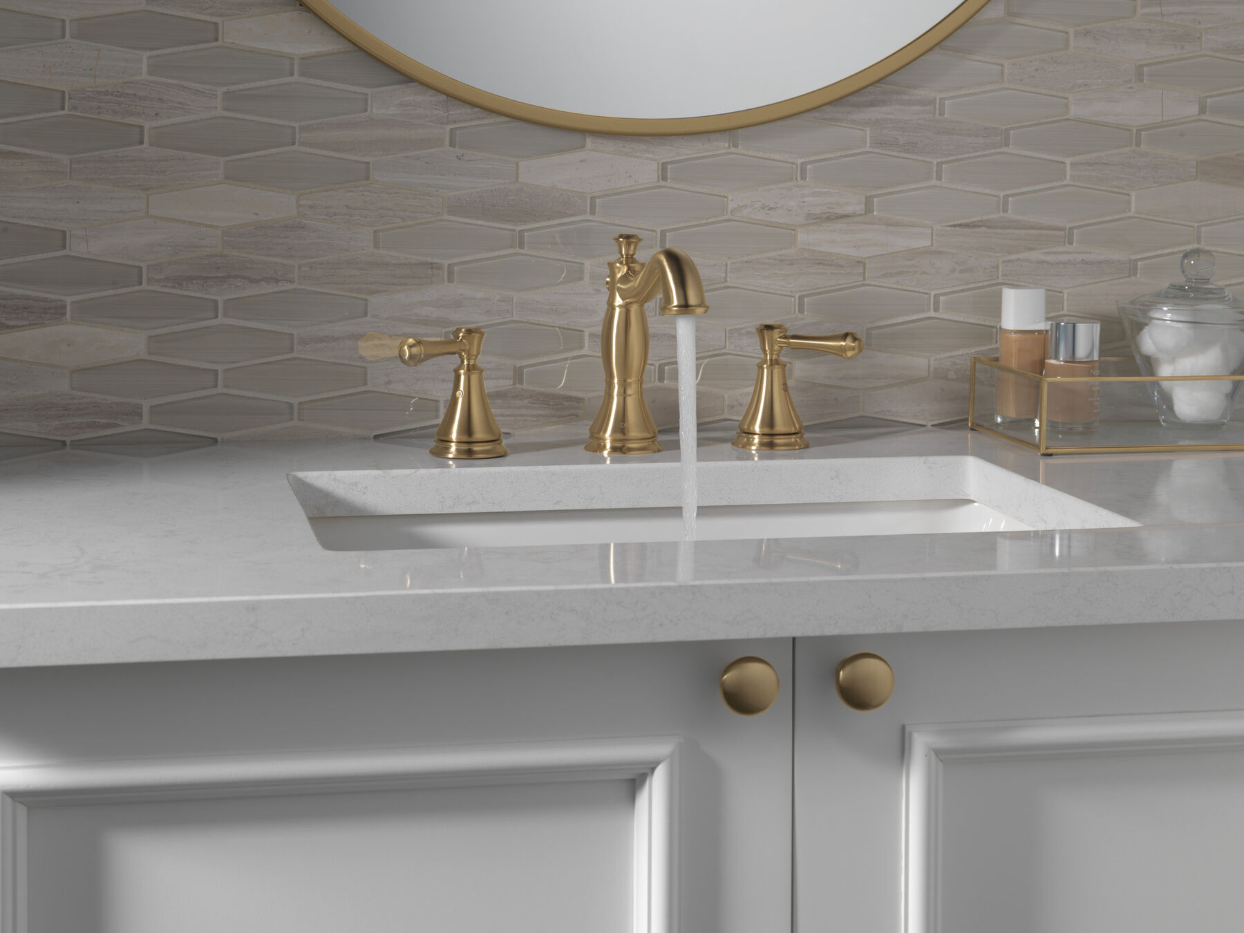 Llave para baño de extensión con dos manijas, imagen 3