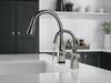 Llave para cocina monomando extensible con tecnologías Touch<sub>2</sub>O® y ShieldSpray®