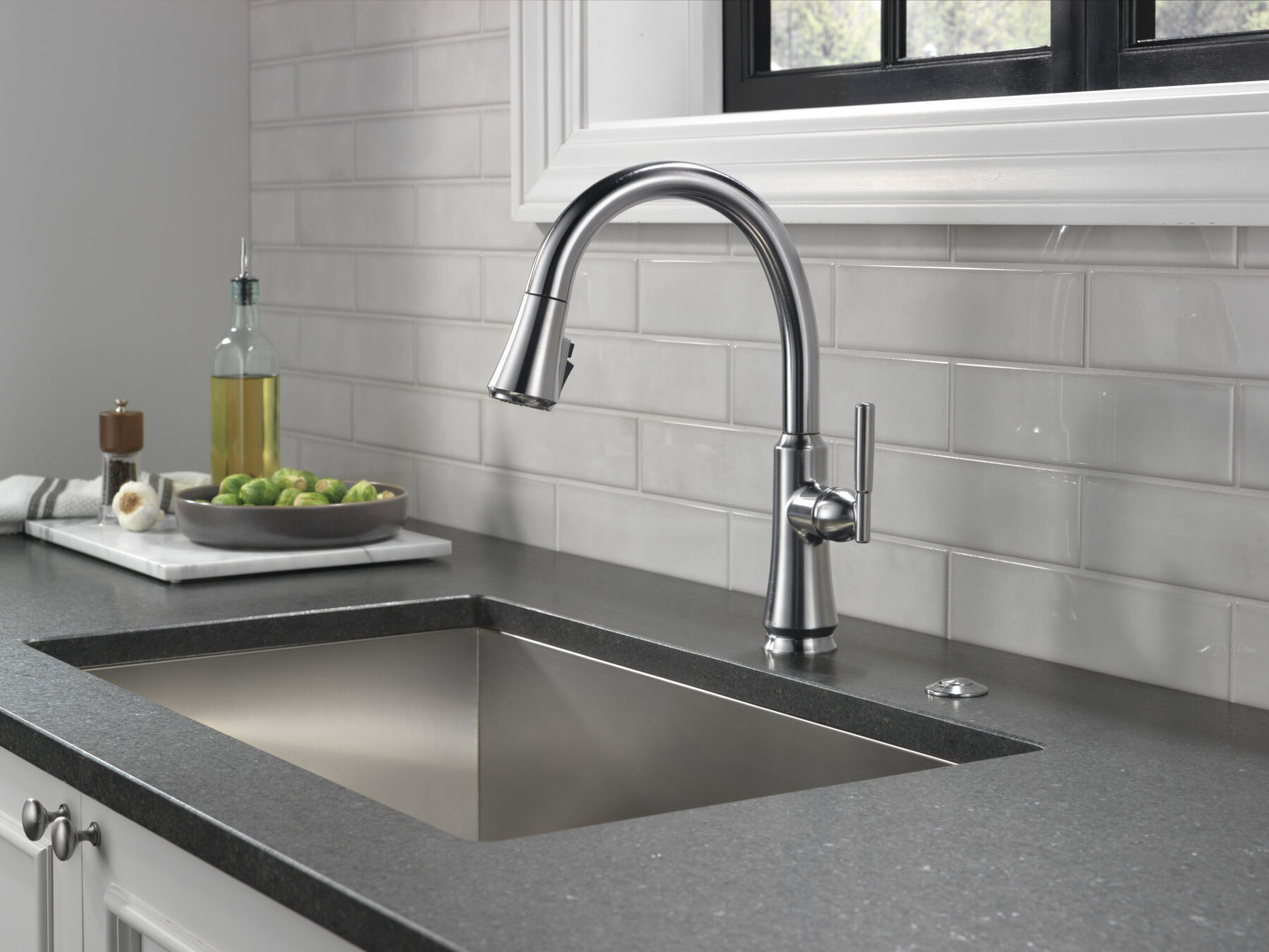 Llave para cocina monomando extensible, imagen 1