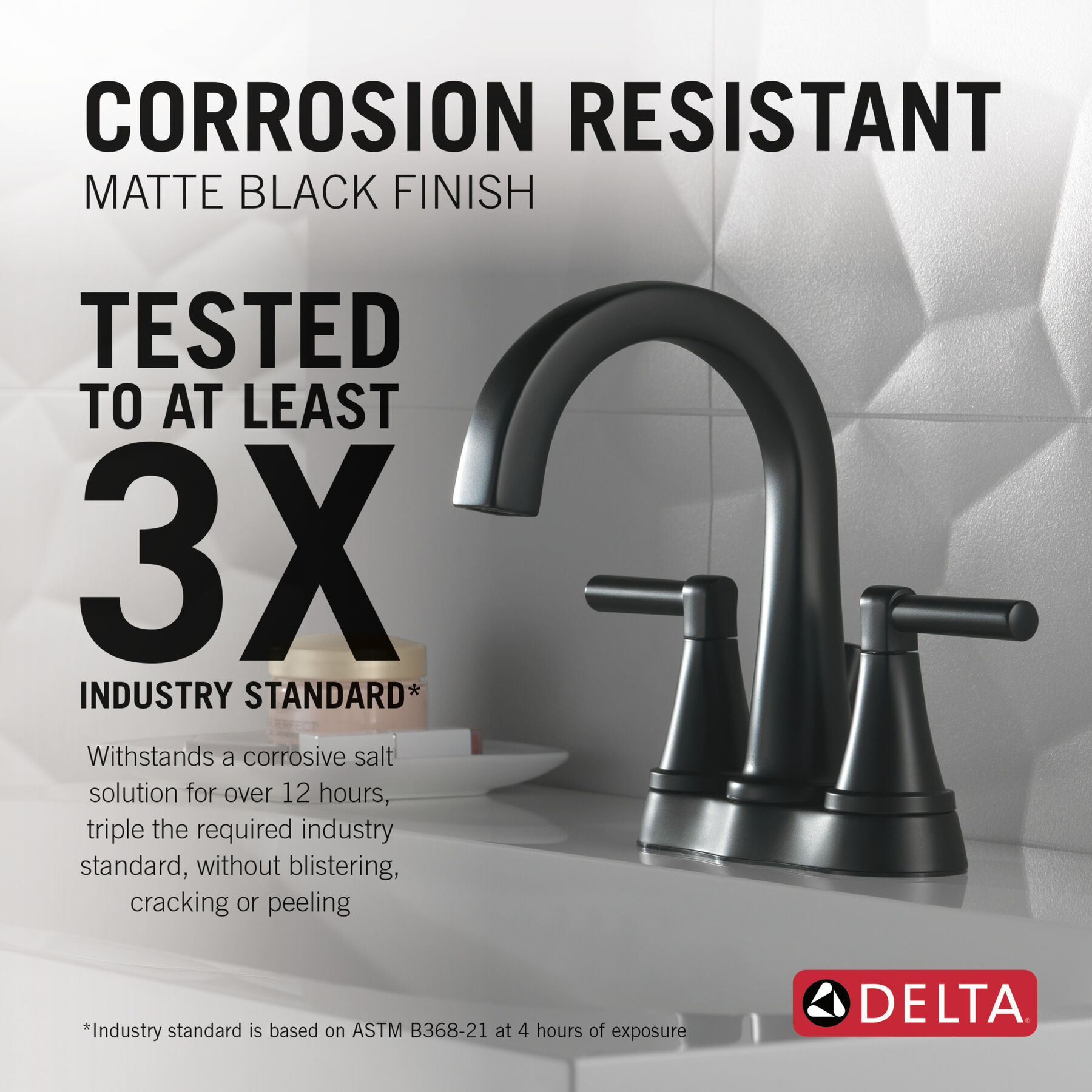 Llave para baño de combinación con dos manijas, imagen 2