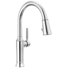 Llave de una manija con tubo de salida deslizable para cocina