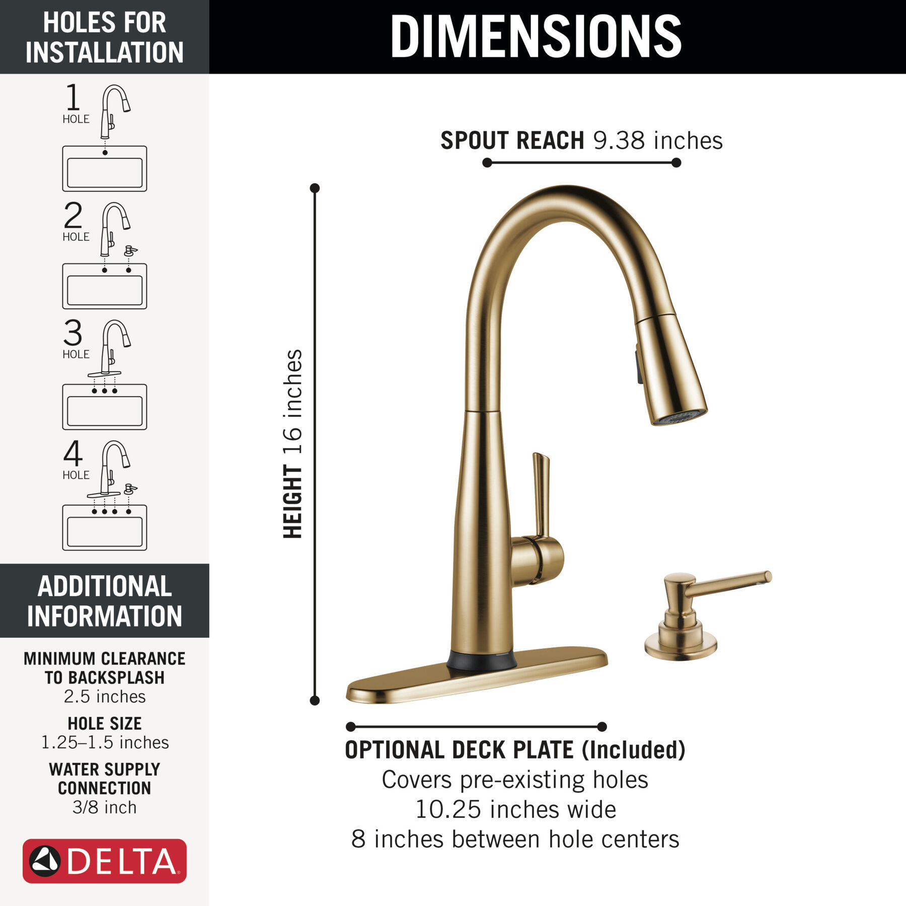 Touch2O&Voice Pull-Down Kitchen 1L with Soap Disp Bundle, image 3