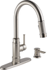 Llave de una manija con tubo de salida deslizable para cocina