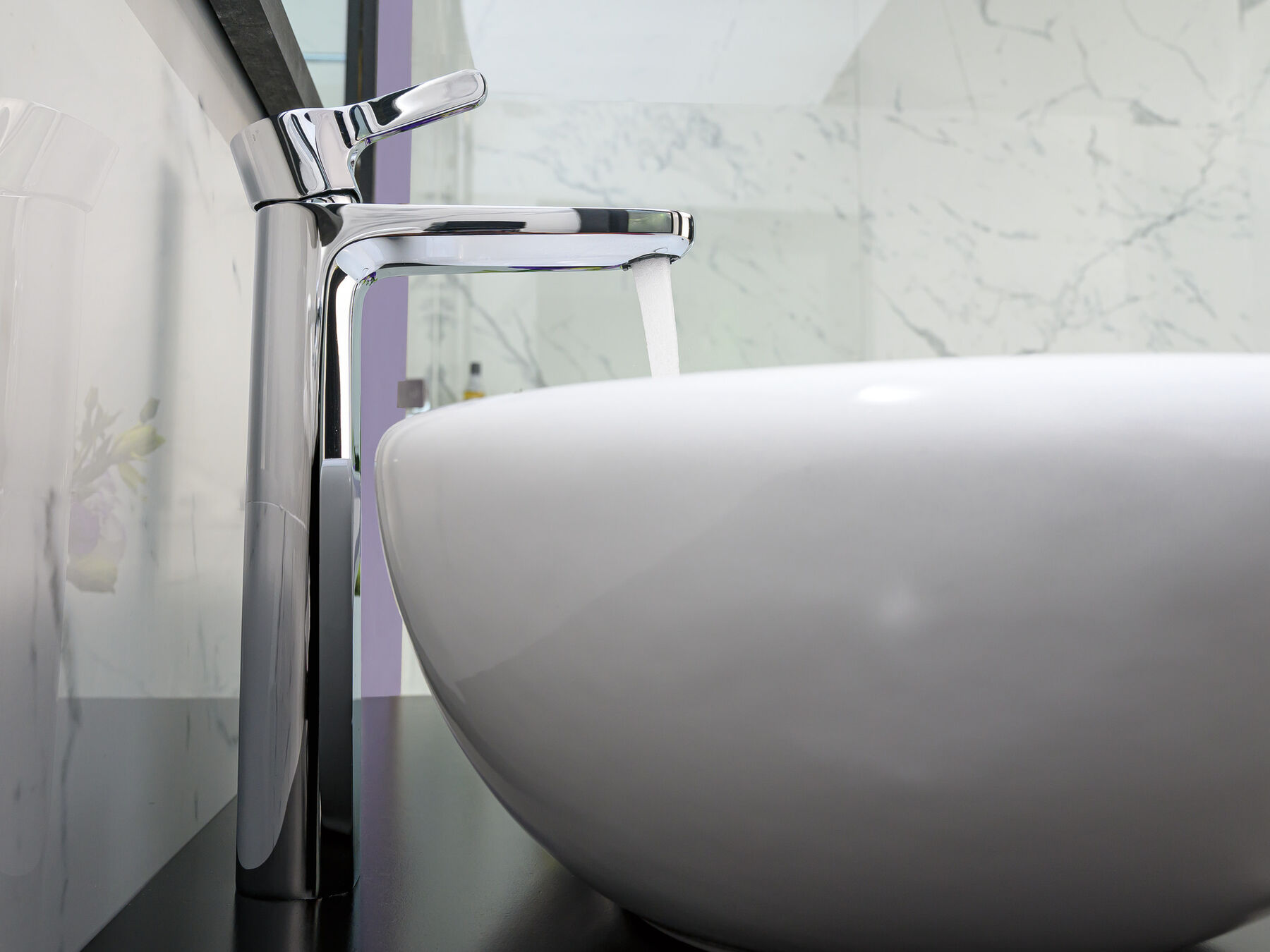 Single Handle Single Hole Vessel Lavatory Faucet - Less Pop-Up, image 7